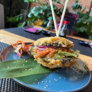 Sushi Burger Grill Salmon Deluxe