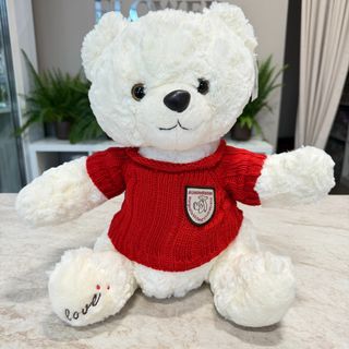 White Love Bear