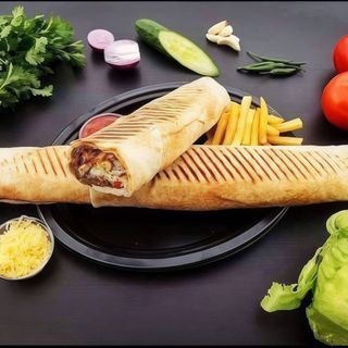 Kebab Tortilla na cienkim cieście super mega