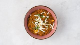 Baingan paneer bartha