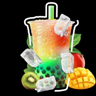 Fanky Buuble Tea Kiwi-Mango