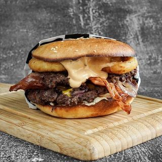 Burger Onion De Lux