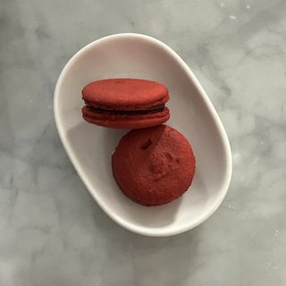 Makaronik malina-cynamon