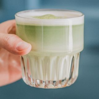 Matcha tea carrot cake