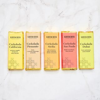 Zestaw batonów czekoladowych