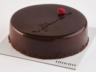 Tort Gorzka czekolada - Czerwone Owoce 18cm