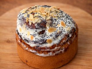 Drożdżówka z makiem i mascarpone 