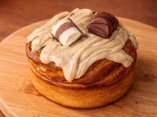 Drożdżówka o smaku kinder bueno
