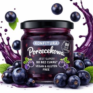Konfitura czarna porzeczka