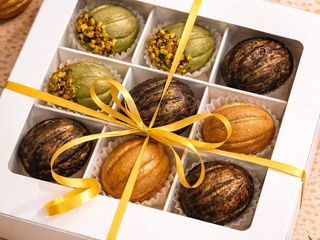 Zestaw słodkich orzeszków