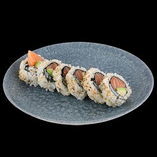 Uramaki łosoś