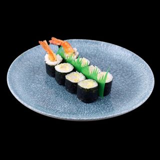 Hosomaki z krewetkami w tempurze