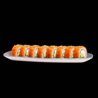 Uramaki creamy cheese łosoś