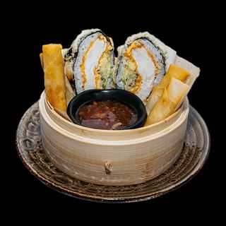 Kids Sushi Burger + 4 szt. spring Rolls oferta dla dzieci