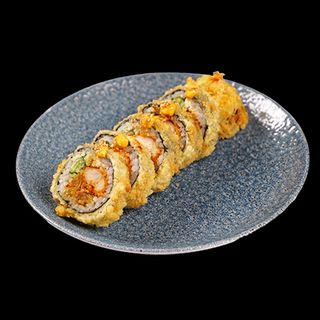 Chrupiące futomaki z kurczakiem i kimchi w tempurze 6 szt.