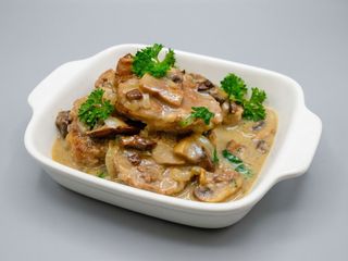 Polędwiczki wieprzowe w sosie borowikowym * Nowość