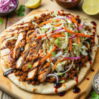 Lahmacun Z kurczakiem