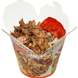 Doner Box Z mięsem MIX i surówkami
