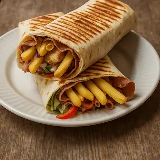 Rollo średnie americano kebab  wołowo-barani