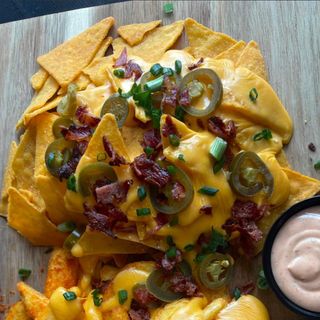 Loaded nachos BBQ