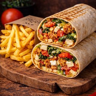 Box - Tortilla 450g + Frytki 200g
