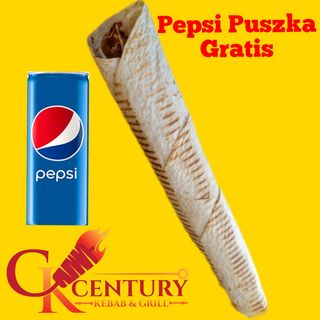 Kebab Tortilla Rollo Mega (Pepsi puszka 330ml gratis)