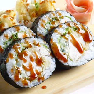 Tako Tempura Futo Maki