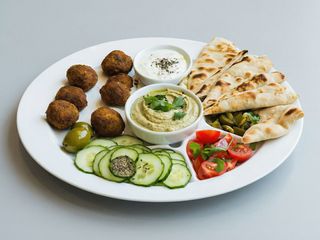 3 talerzyki wegańskie