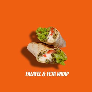 Falafel & Feta Wrap