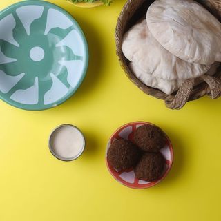 Feta Falafel + 3 falafelki