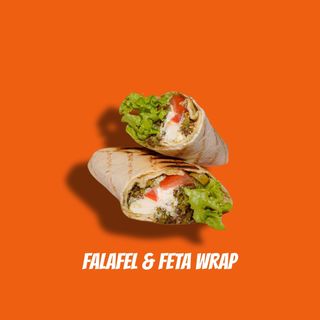 Falafel & Feta Wrap