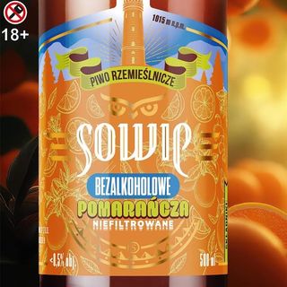 Piwo Sowie Bezalkolowe Pomarańczowe