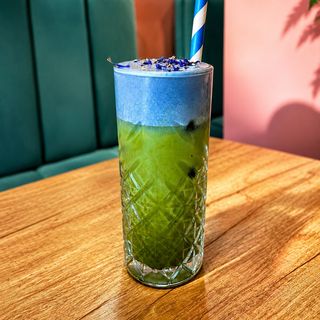 Ice Matcha Lawenda Kokos