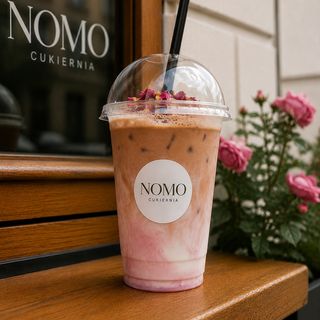 PINK ROSE LATTE