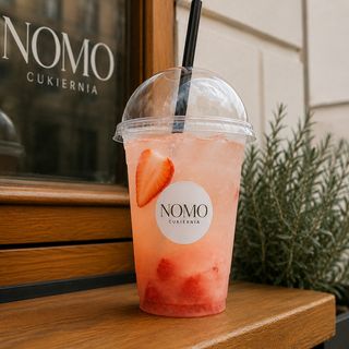Lemoniada Truskawka z białą czekoladą