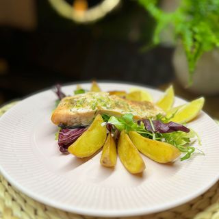 Łosoś z pieca + dodatki (300g)