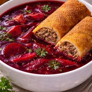 Barszcz z krokietem 390g