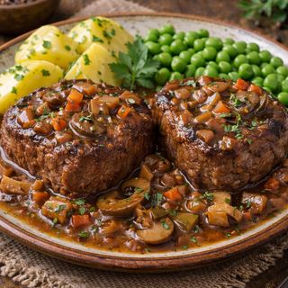 Filet wołowy po myśliwsku 200g