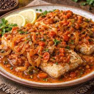 Filet rybny w sosie greckim 300g