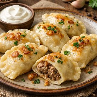 Pierogi z mięsem 250g