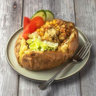 Kumpir z kurczakiem mały