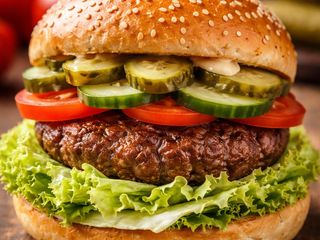 HAMBURGER Z WOŁOWINĄ