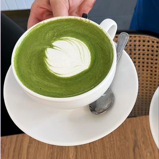Maple Seasalt Matcha Latte