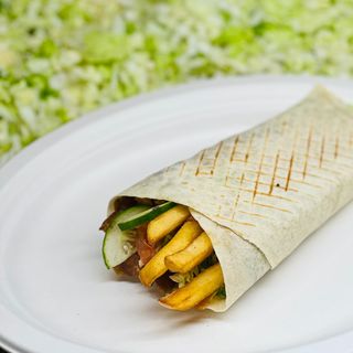 KEBAB TORTILLA SUPER LAWASH (FRYTKI) 