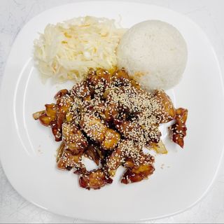 Kurczak w sosie teriyaki