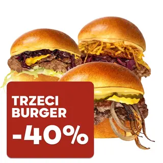 Trzeci Burger -40%
