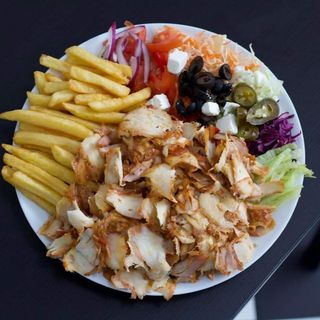 Zestaw Kebab z kurczakiem duży