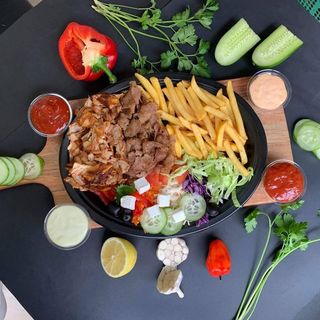 Zestaw Kebab mięso mieszane duży