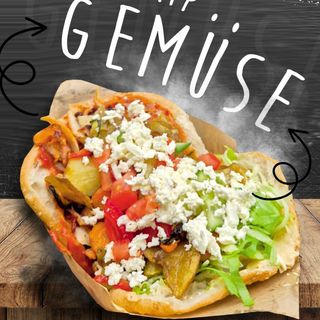 Gemuse kebap (bułka)