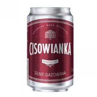 Cisowianka WODA silnie gazowana 330 ml